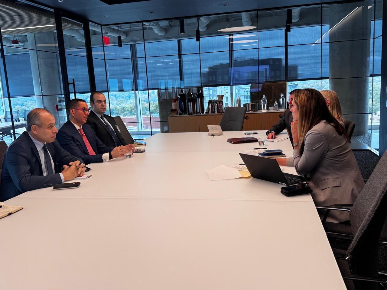 الخطيب يدعو الاستثمارت الأمريكية لاستكشاف الفرص بمصر .. وماريوت تتطلع للساحل الشمالي