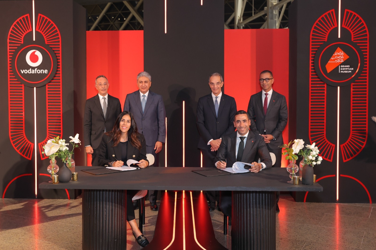 شراكة بين ليجاسي للإدارة وفودافون مصر لاستخدام إنترنت الأشياء في المتحف الكبير