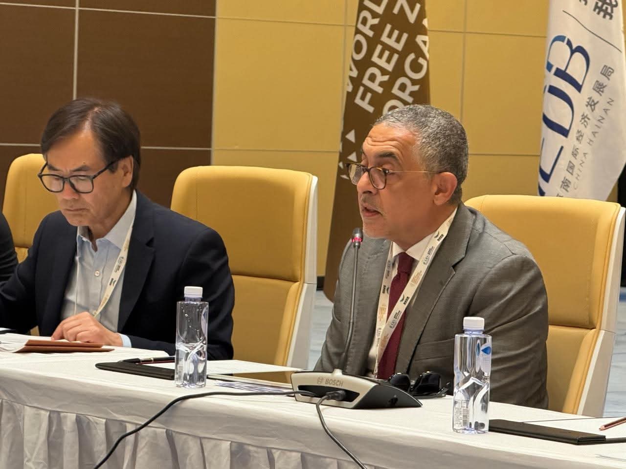 رئيس هيئة الاستثمار يدعو للتوسع في عقد الشراكات بين المناطق الحرة حول العالم