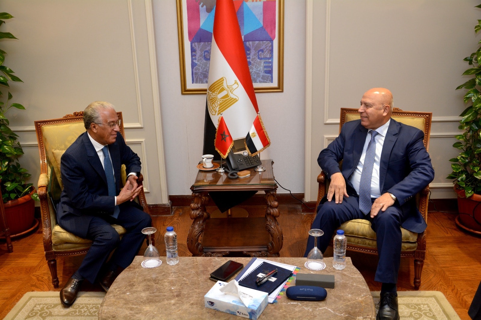 الوزير : تبادل الخبرات مع المغرب في صناعة السيارات