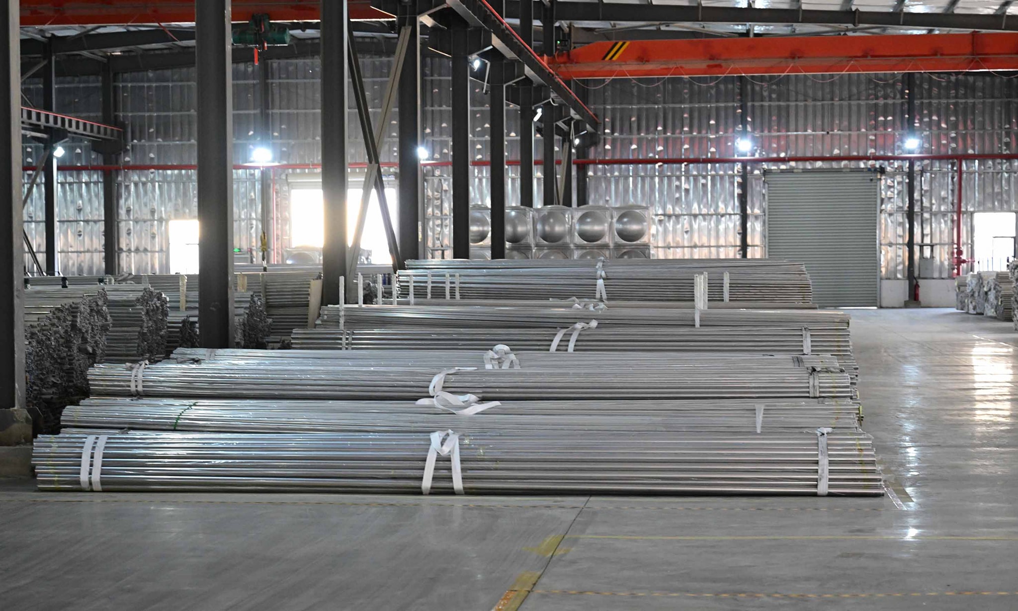 4,5 مليون دولار .. استثمارات مصنع تشينج شان بالسخنة لإنتاج المواسير الصلب والأثاث المعدني