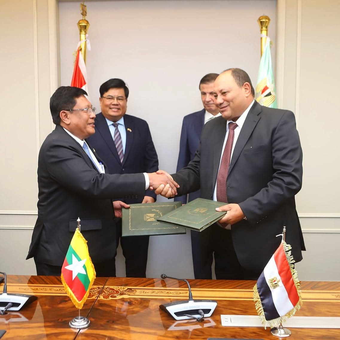 تبادل الخبرات والتكنولوجيا بين مصر وميانمار لتطوير زراعات القطن والبطاطس