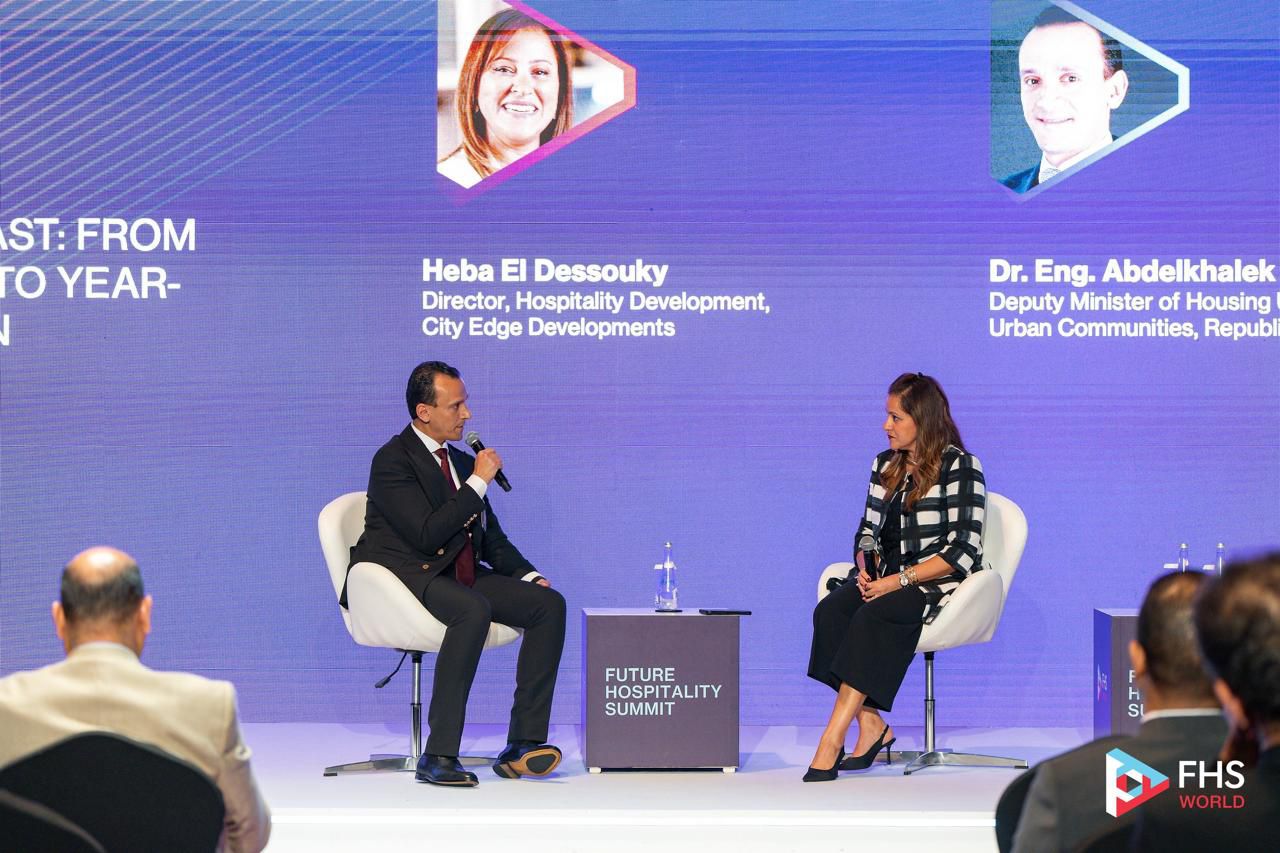 وفد وزارة الإسكان و"سيتي ايدج" يشارك مع قمة الضيافة العالمية FHS 2025 بدبي