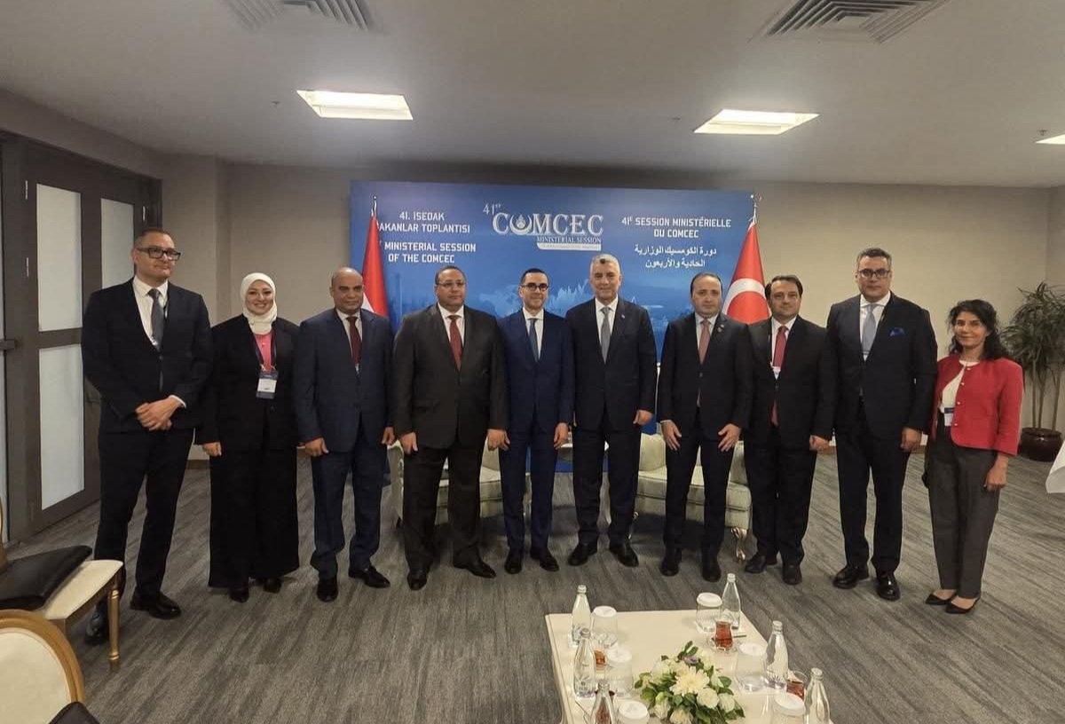 زيادة التبادل التجاري بين مصر وتركيا إلى 15 مليار دولار خلال السنوات المقبلة