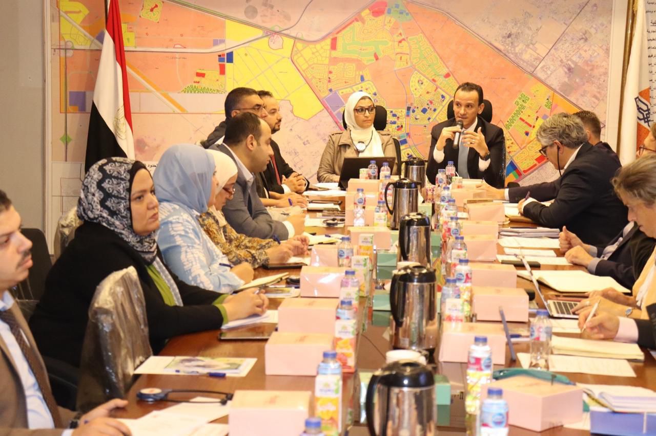 بعثة البنك الدولي ووزارة الاقتصاد السويسرية تتابع مشروع الإدارة الحضرية بمدينة الشيخ زايد