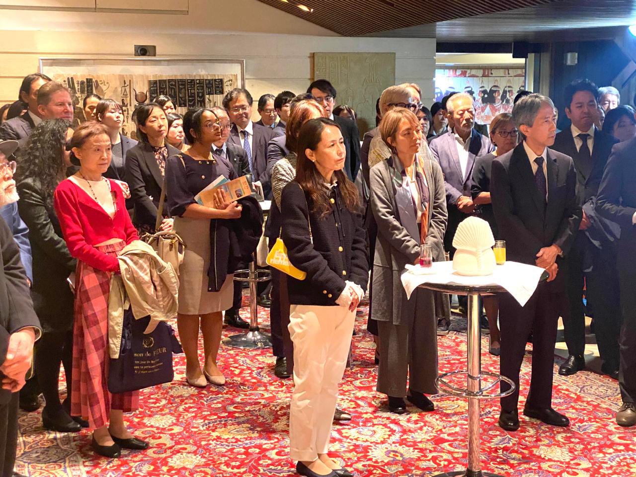 احتفالية ثانية للسفارة المصرية في طوكيو بافتتاح المتحف الكبير