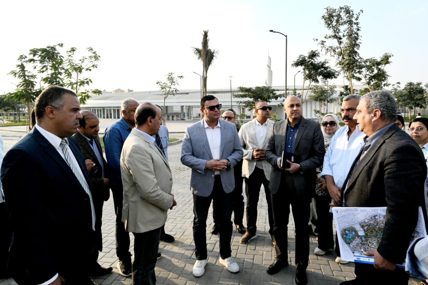 Housing Minister inspects final works of Fustat Hills Gardens project