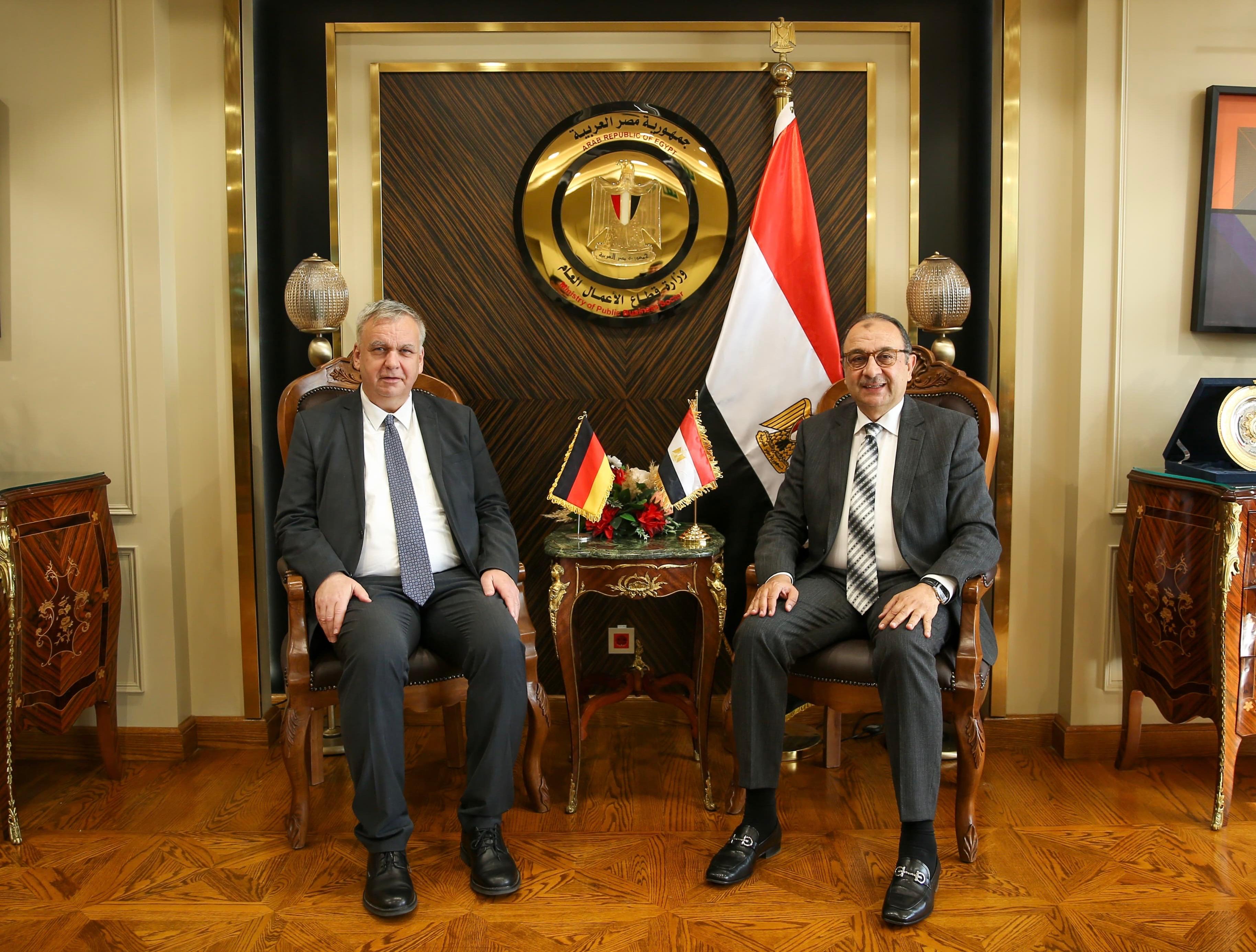 Egypt, Germany discuss expanding economic, industrial cooperation