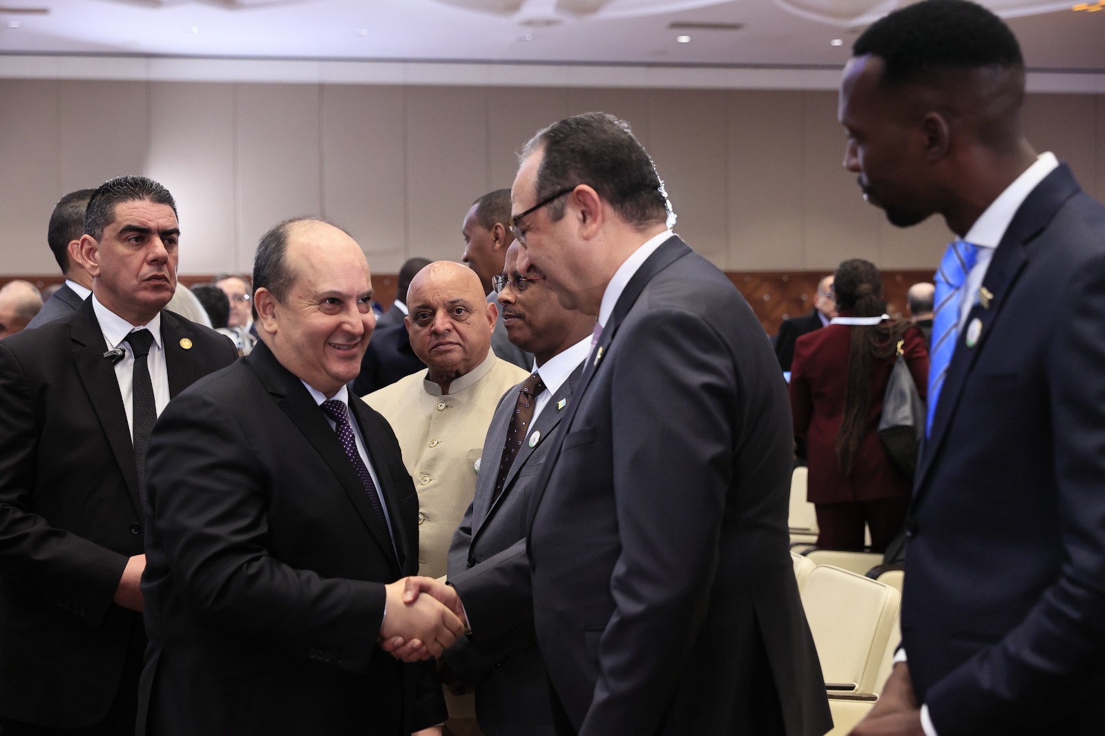 شيمي: العلاقات المصرية الجزائرية تاريخية وراسخة.. وحريصون على تعزيز التعاون المشترك