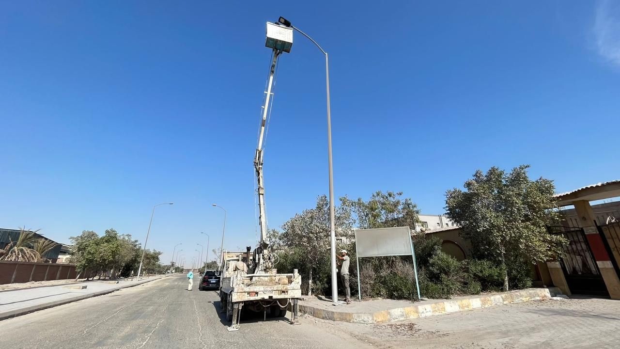 El-Sherbiny follows up on infrastructure upgrades in industrial zones