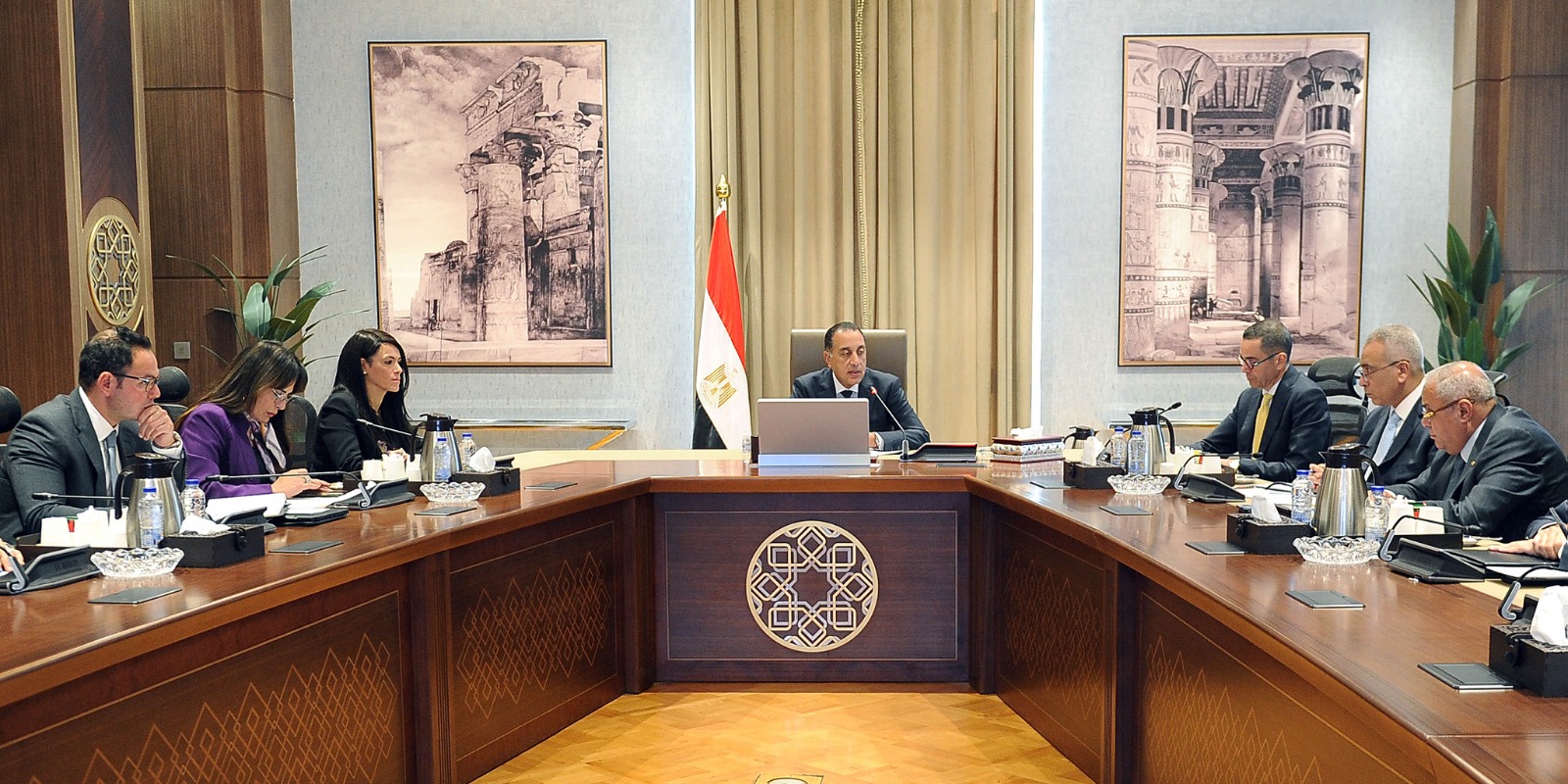 مدبولي يستعرض الهيكل التنظيمي لوحدة إعادة هيكلة الشركات المملوكة للدولة