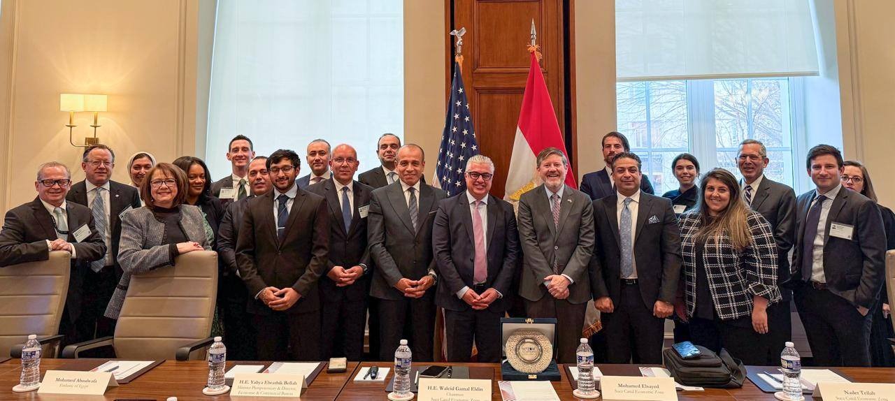 رئيس اقتصادية قناة السويس يعقد لقاءات مكثفة مع كبرى الشركات الأمريكية