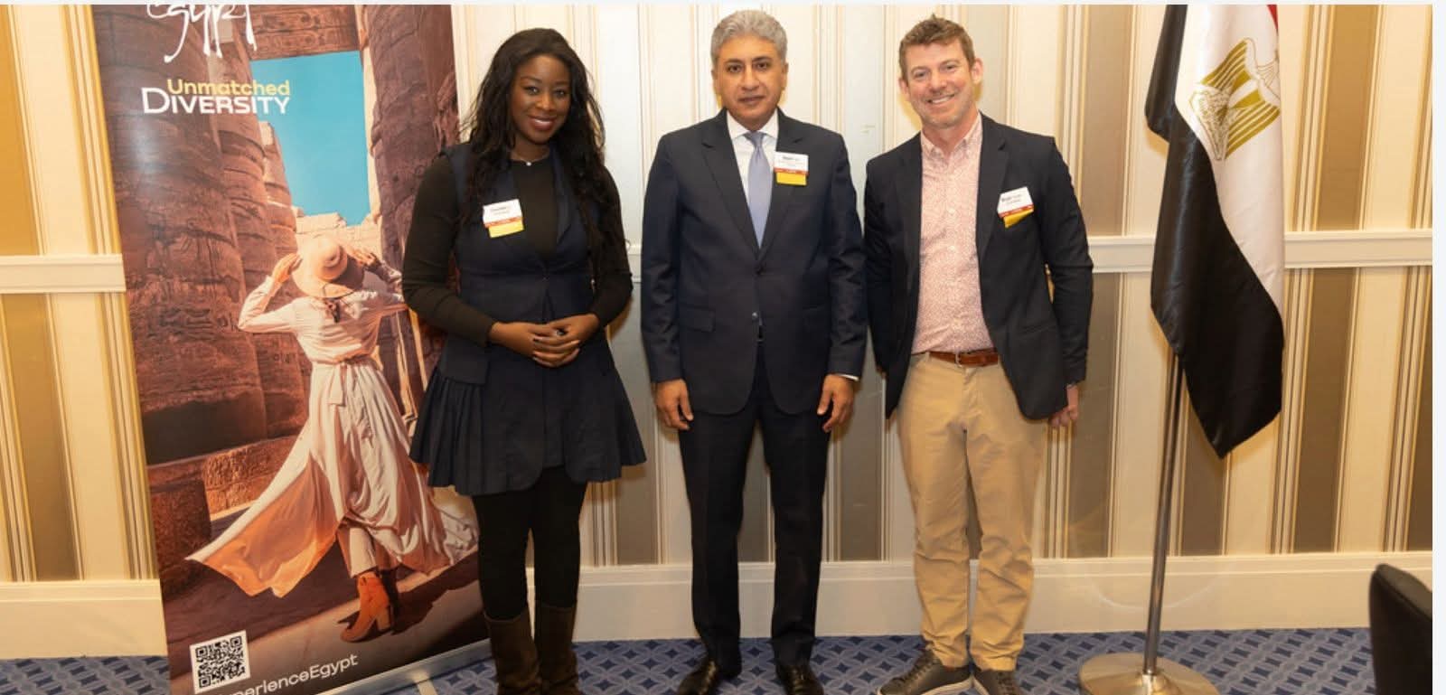 وزير السياحة للإعلام الأمريكي: زيادة عدد الليالي السياحية بعد افتتاح المتحف الكبير