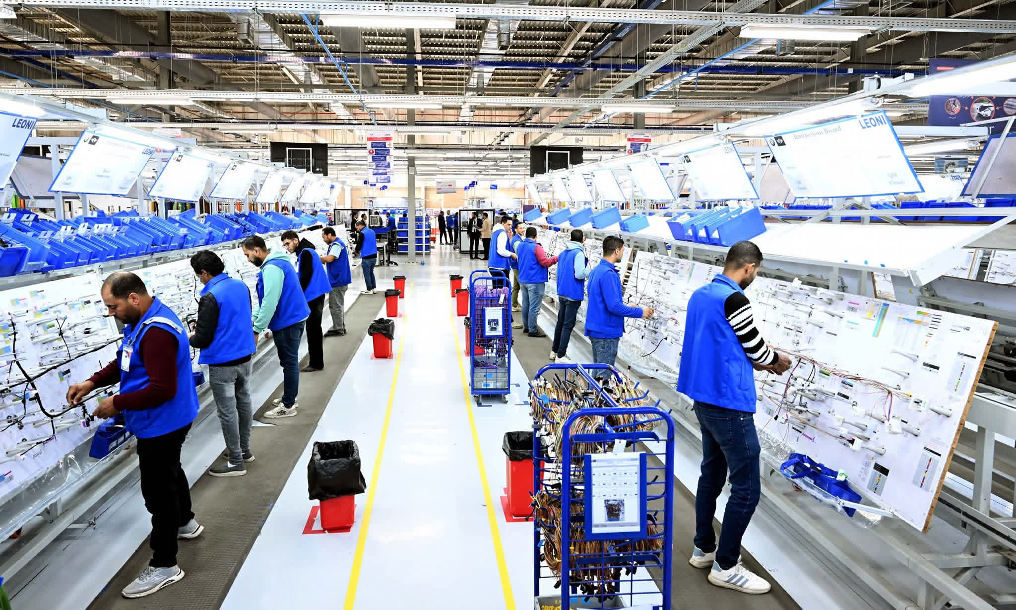 Leoni opens automotive wiring harness factory in Badr City