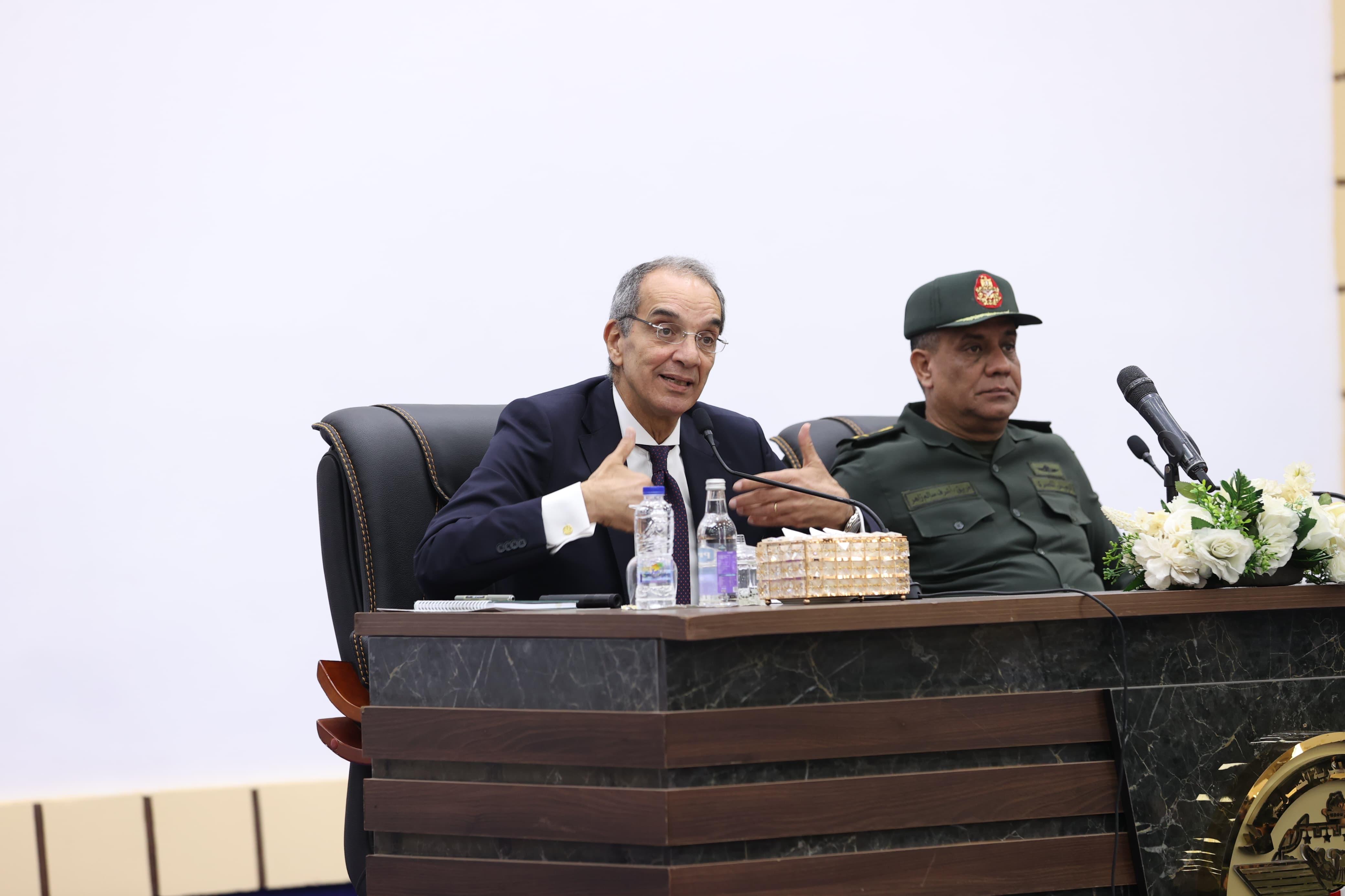 عمرو طلعت: هدفنا تنفيذ رؤية السيد الرئيس فى اعداد جيل من الكوادر الشابة الرقمية المتميزة