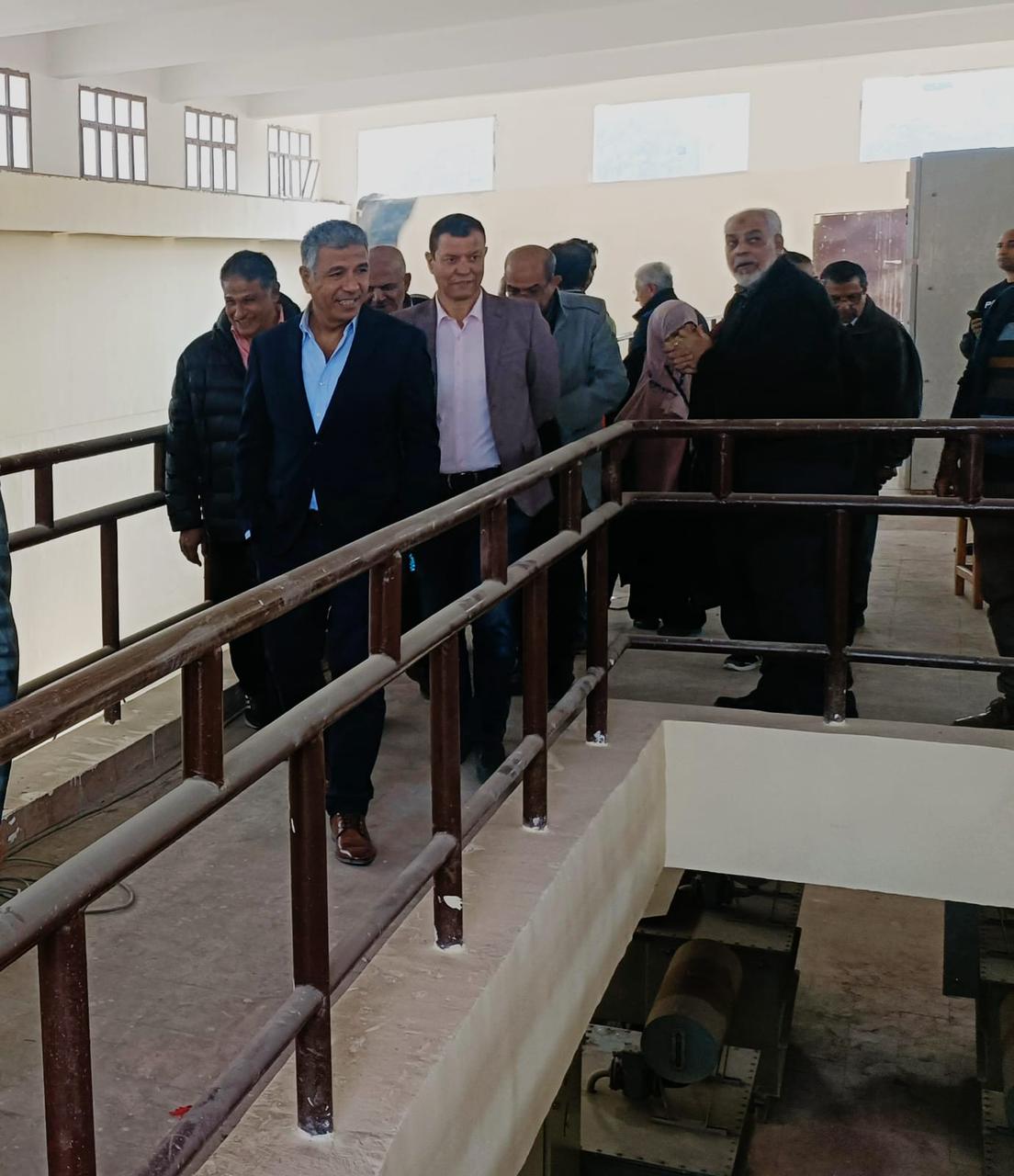 رئيس مياه الشرب يتفقد محطة كفر العلو بحلوان بطاقة 400 ألف م3 يومياً