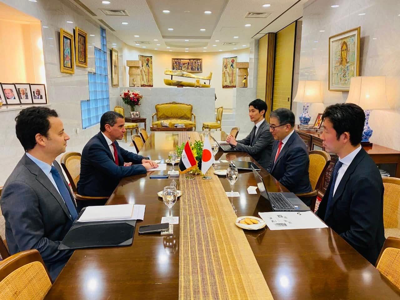Egypt, Japan discuss boosting private sector investment, cooperation