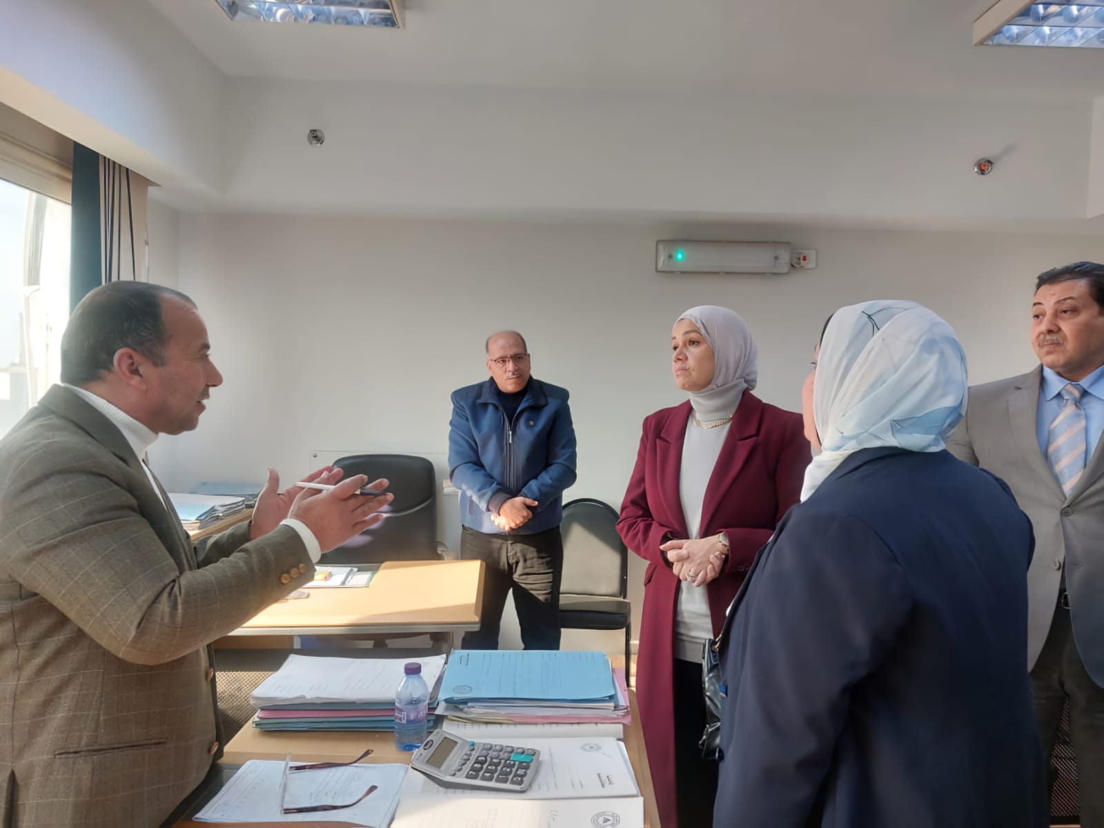 رئيسة مصلحة الضرائب : العاملون بنظام العقود محل اهتمام وملفهم على رأس الأولويات