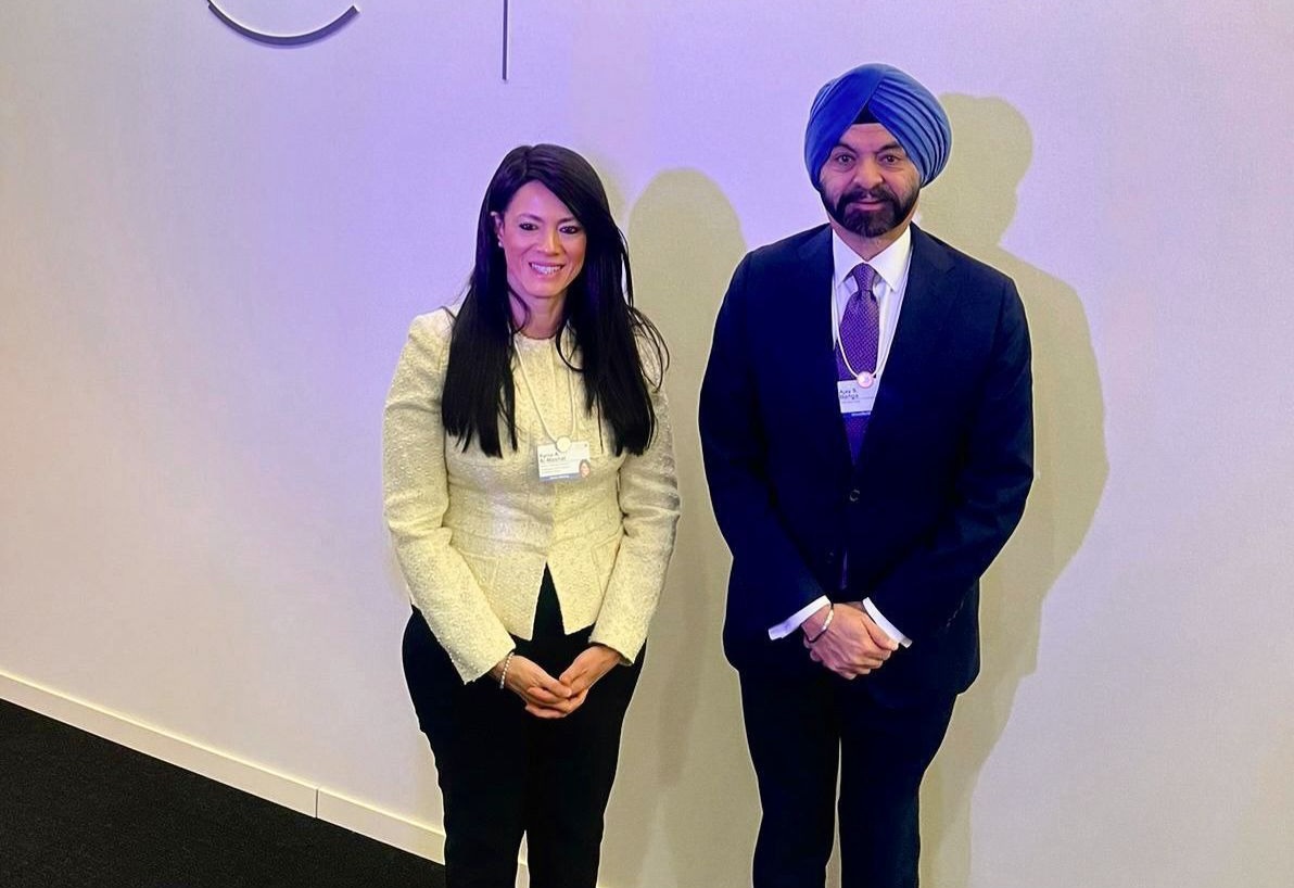 Al-Mashat, World Bank chief discuss strategic partnership at Davos