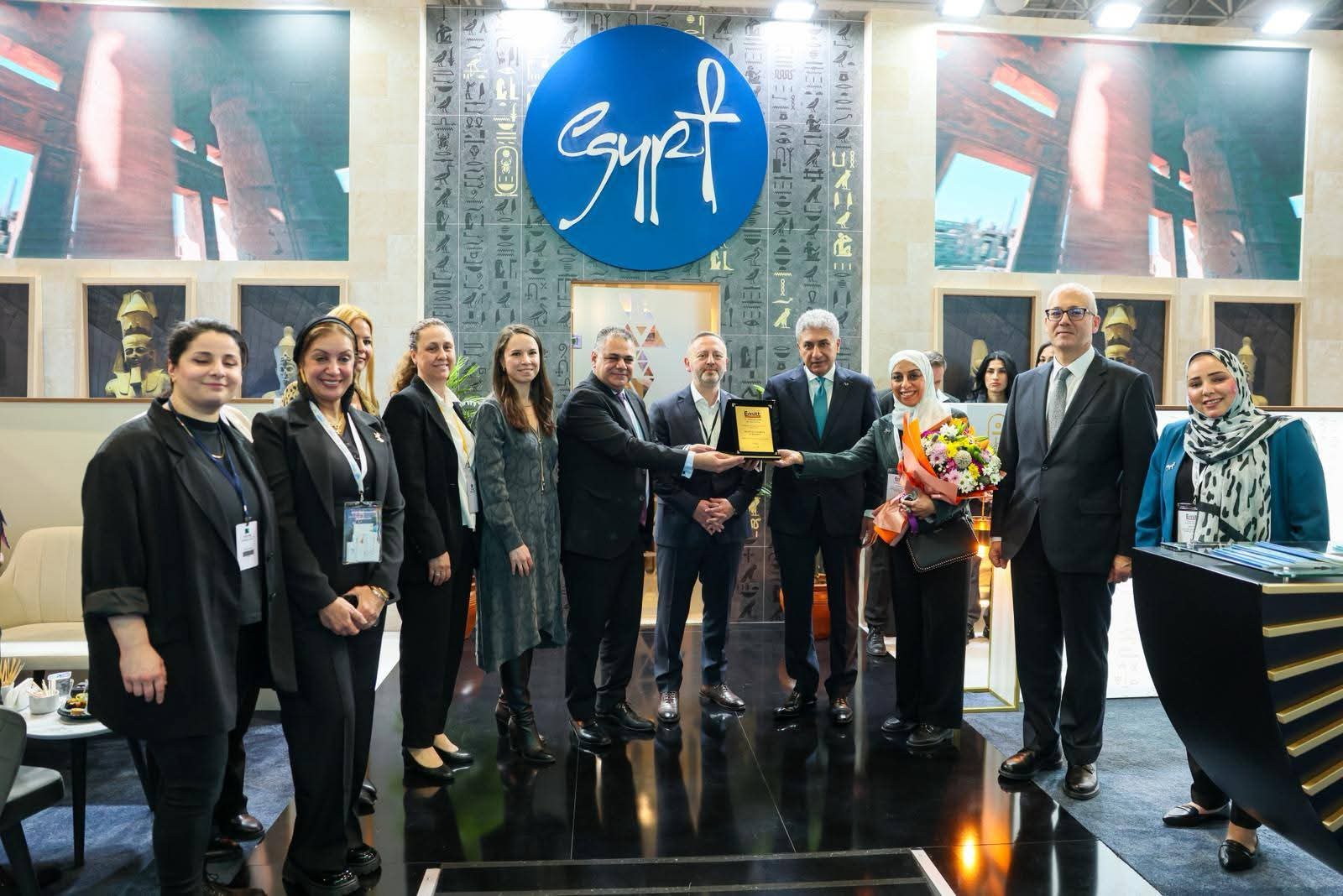 الجناح المصري الأفضل في المعرض السياحي الدولي EMITT باسطنبول