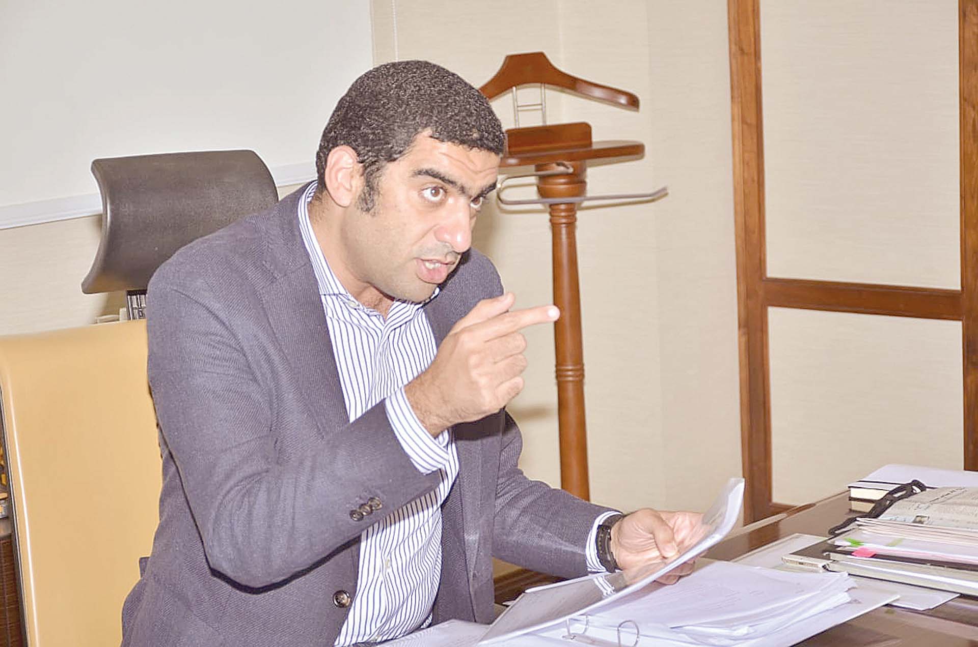 المهندس محمد طارق، المدير الإقليمى لقطاع شمال إفريقيا بشركة CCC