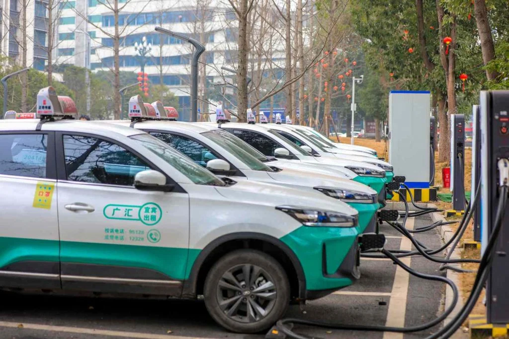 شحن السيارات الكهربائية في الصين