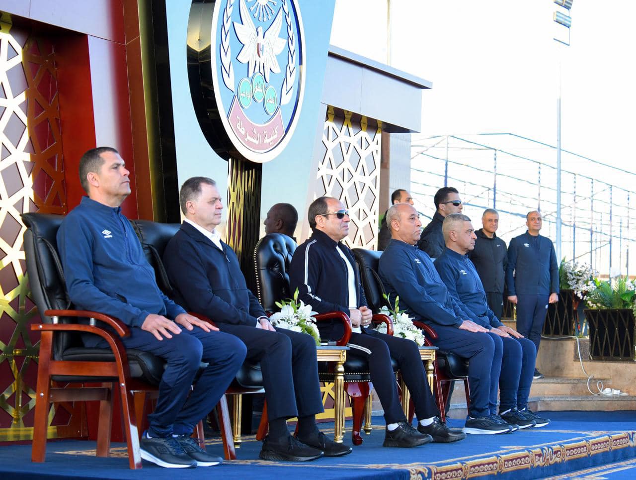 الرئيس عبد الفتاح السيسي في أكاديمية الشرطة