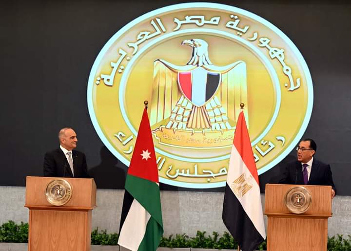 مدبولي خلال مؤتمر صحفي مع رئيس وزراء الأردن